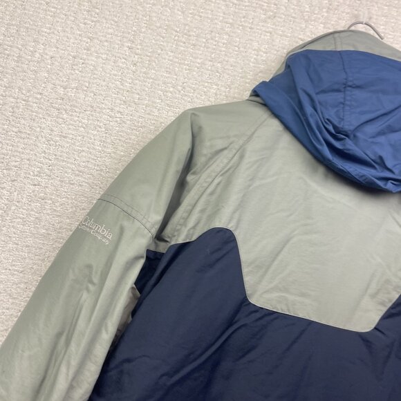 VTG Columbia Sportswear Blue Jacket Mens S Ski Winter Zipped Pockets Outdoor - Picture 15 of 16